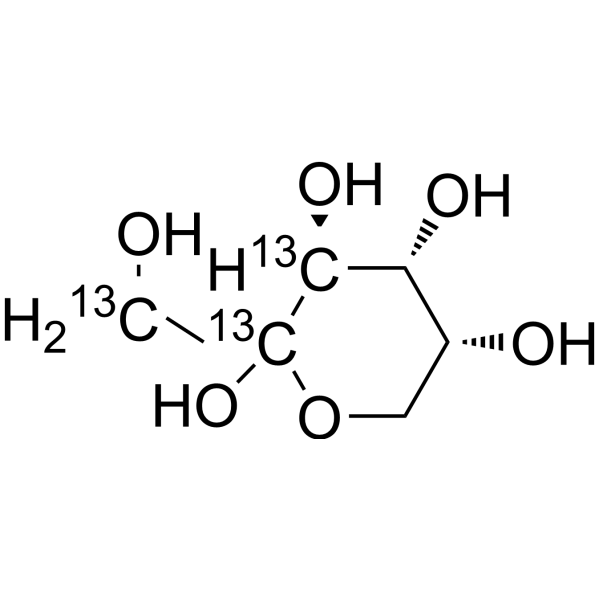 D-Fructose-13C3 (D(-)-Fructose-13C3)